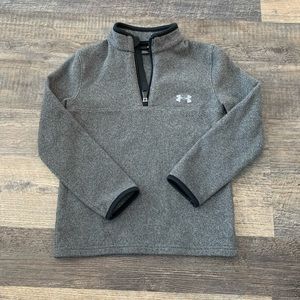Boys quarter zip Under Armour fleece